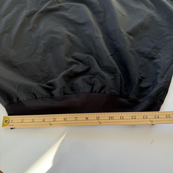 Vintage‎ Sassy Phillips Sweatshirt Womens Medium Black Dolman Floral Pearl 80s - Picture 16 of 16